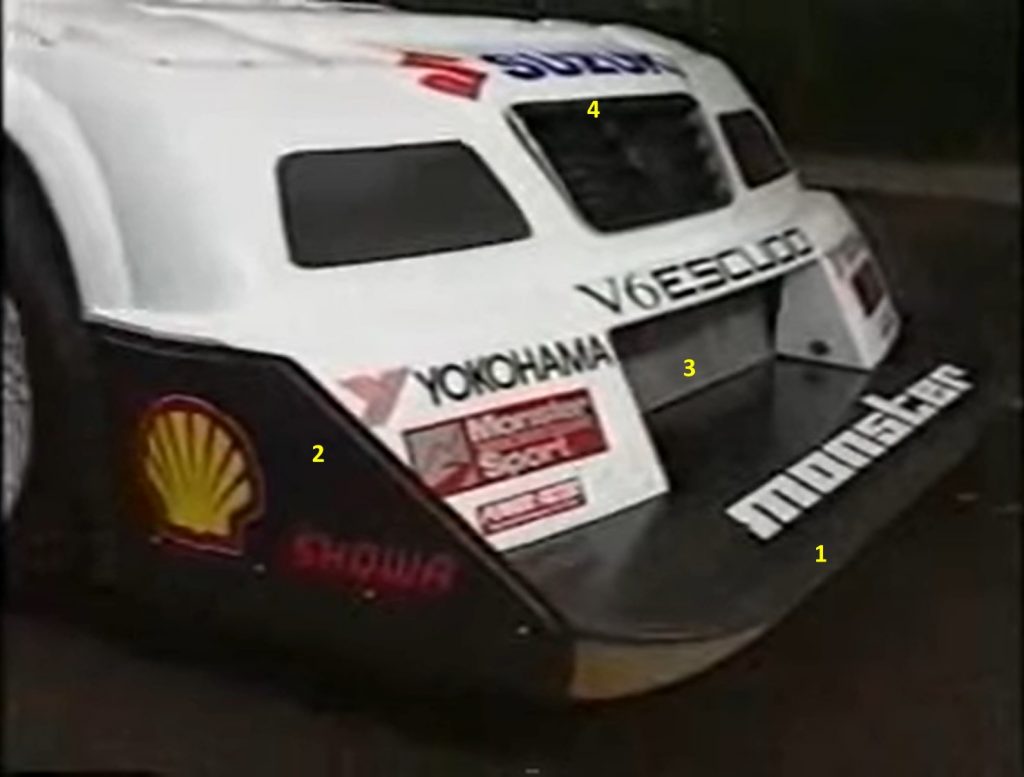 96' Suzuki Escudo version built for the Pikes Peak Hill Climb