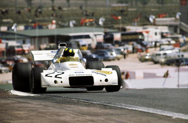 Wilson Fittipaldi e sua Brabham no GP da Espanha em 1972. Fonte: Formula Total [1]